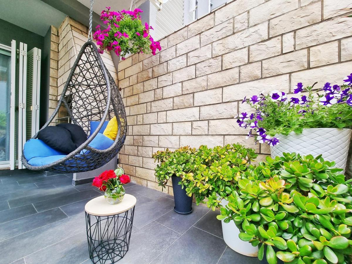 Ferienwohnung Deluxe Novalja Exterior foto